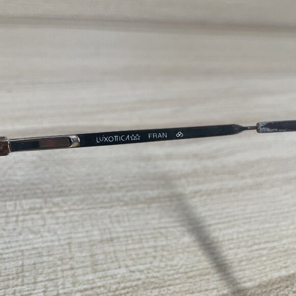 Luxottica Fran 130 Reading Sunglasses Eyeglasses Frames Only Brown Mist - Picture 6 of 7